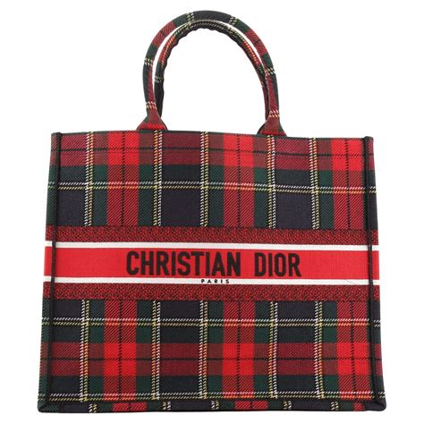 christian dior checkered tote bag|Christian Dior tote bag copy.